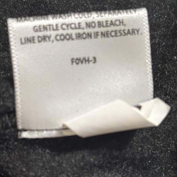 EILEEN FISHER Midi Dress Gray Black Scoop Neck 2/3 Sleeves Stretchy Size XS Work - Picture 7 of 8